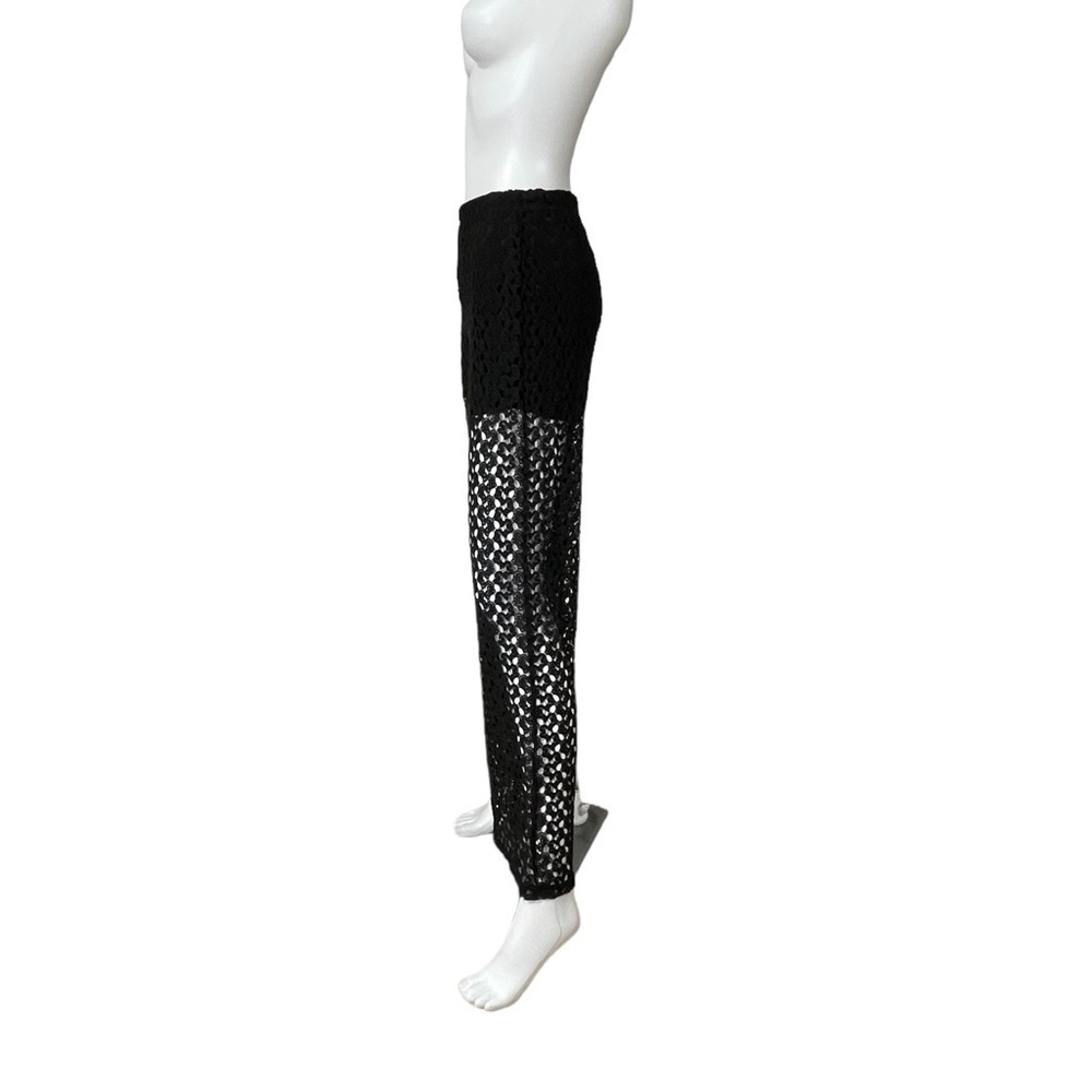 Ariella Black Crochet Sheer Pants
New - Picture 3 of 5